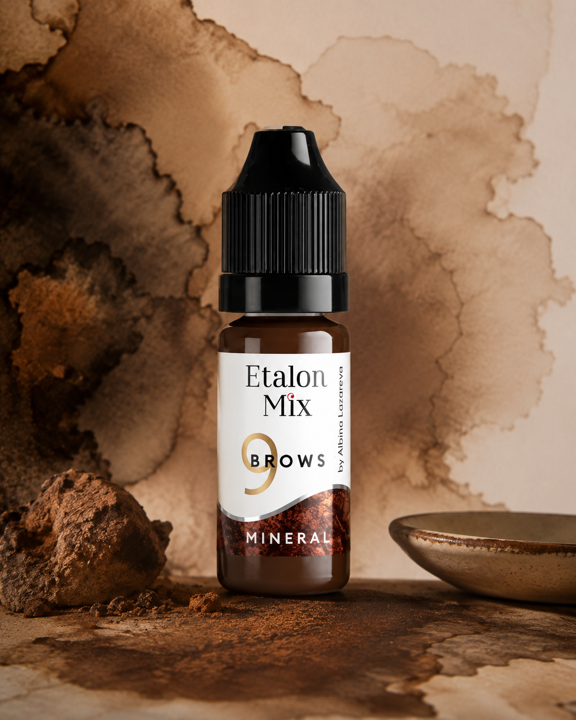 EtalonMix - №9 Sepia 10ml – professional permanent makeup & beauty product