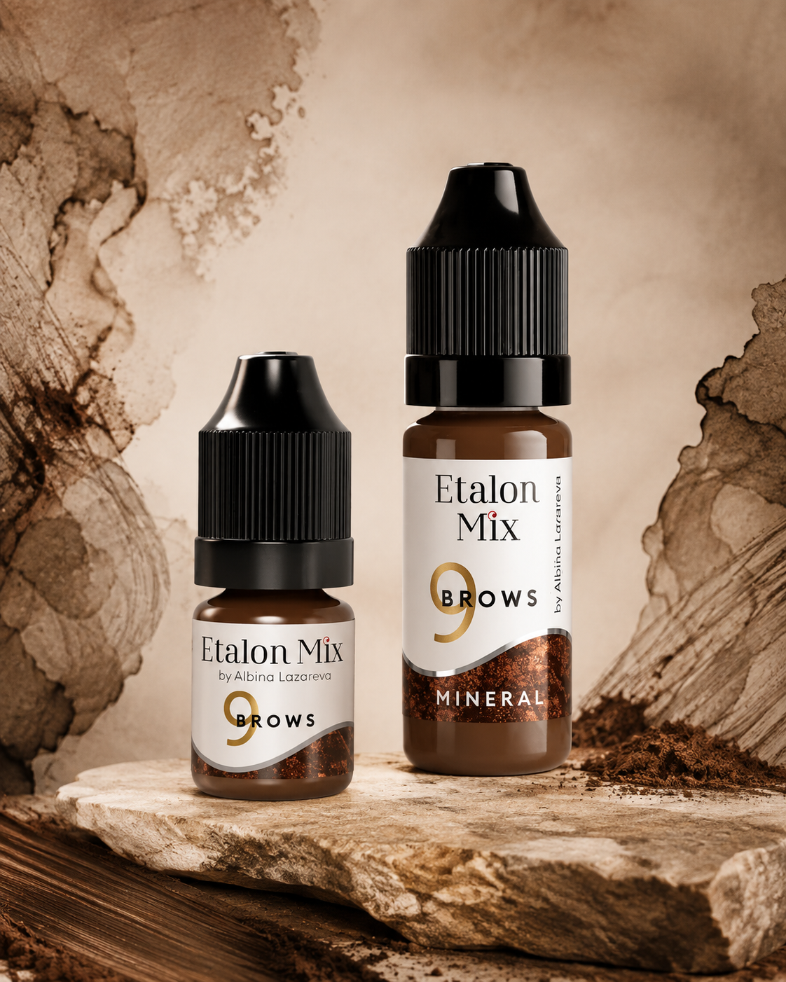 EtalonMix - №9 Sepia – professional permanent makeup & beauty product