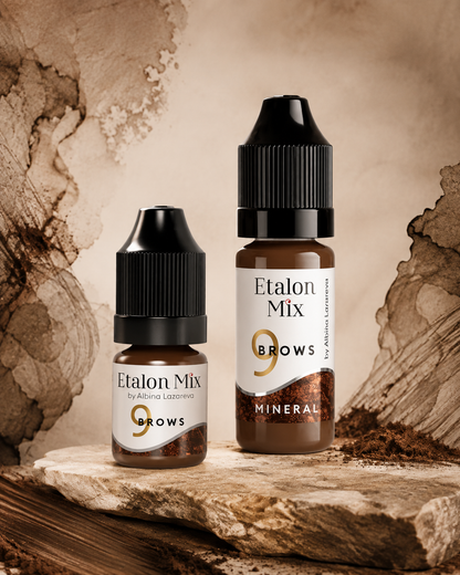 EtalonMix - №9 Sepia – professional permanent makeup & beauty product