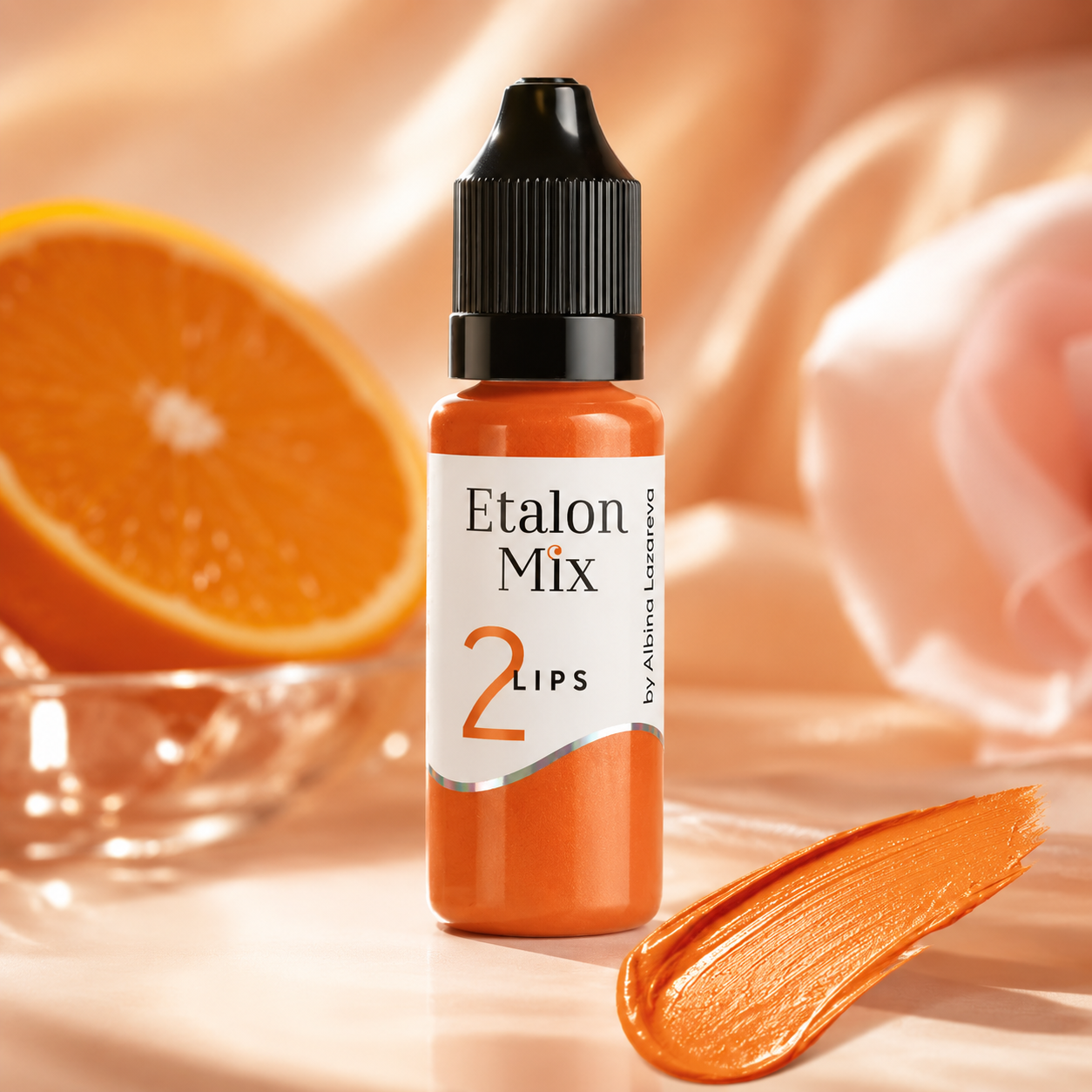 EtalonMix - №2 Orange Corrector 15ml – professional permanent makeup & beauty product