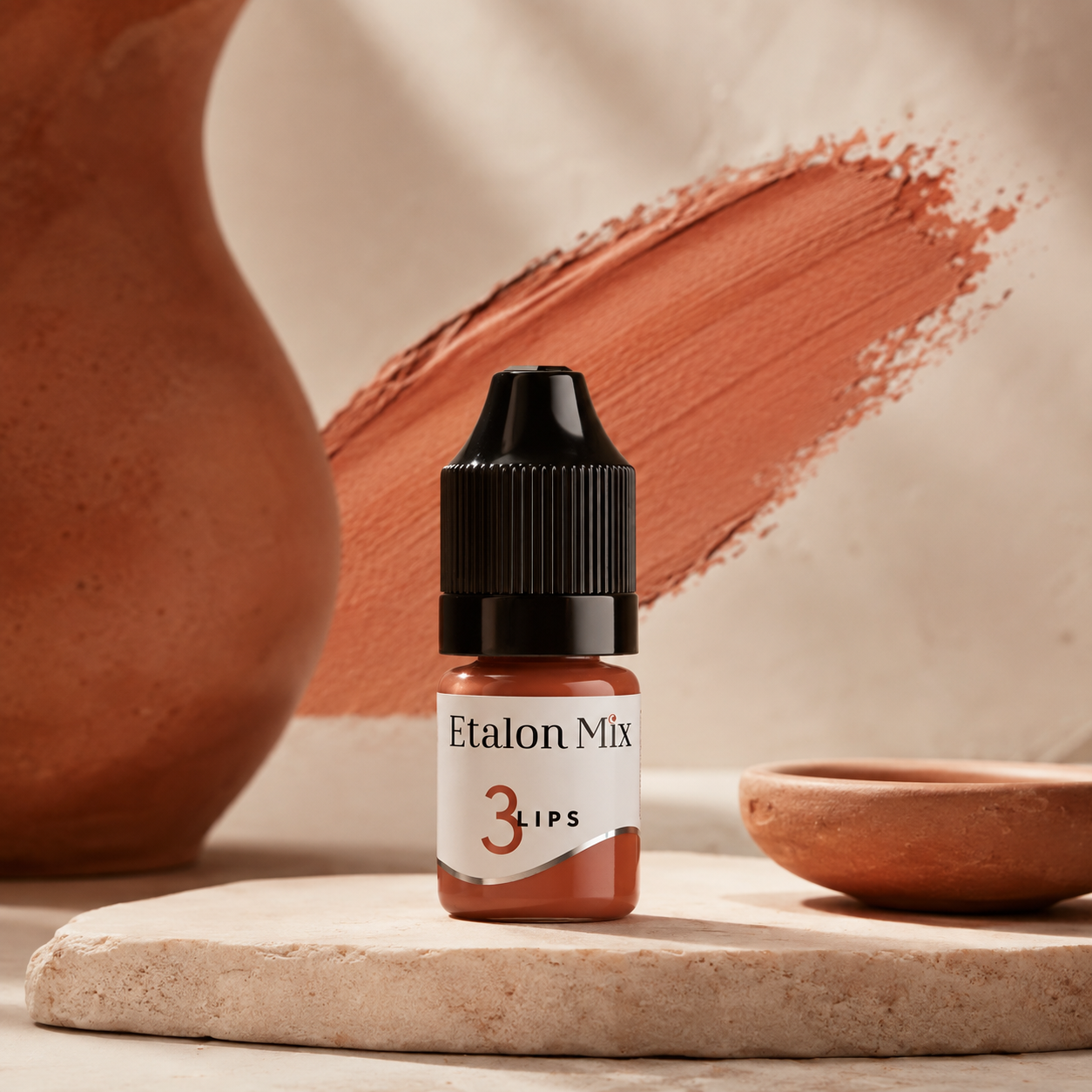 EtalonMix - №3 Terracotta Corrector 5ml – professional permanent makeup & beauty product