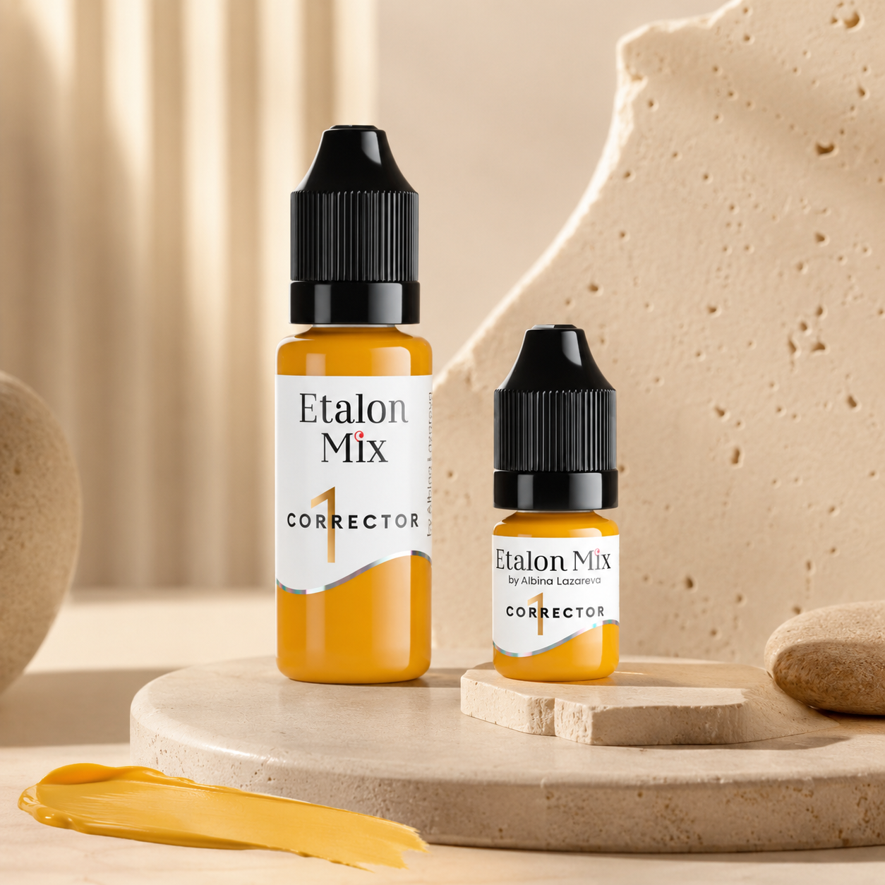 EtalonMix - №1 Geel | Yellow Corrector – professional permanent makeup & beauty product
