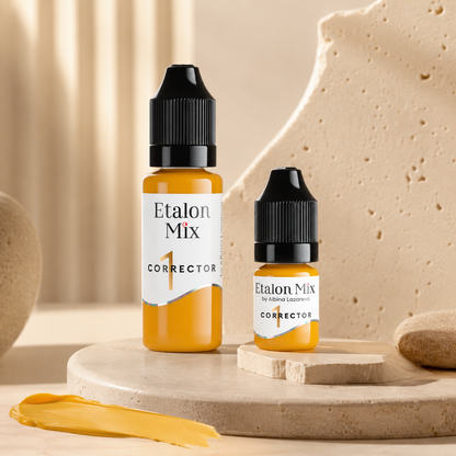 EtalonMix - №1 Geel | Yellow Corrector – professional permanent makeup & beauty product