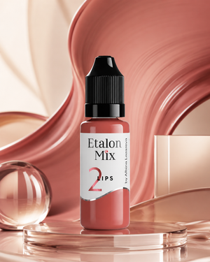 Etalon Mix - № 2 Pink Caramel 15ml – professional permanent makeup & beauty product