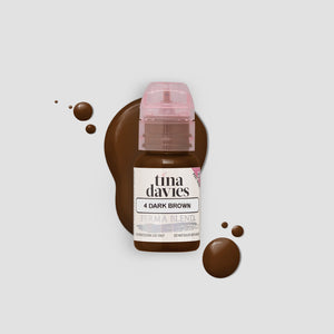 Perma Blend Tina Davies Dark Brown 1/2oz – professional permanent makeup & beauty product