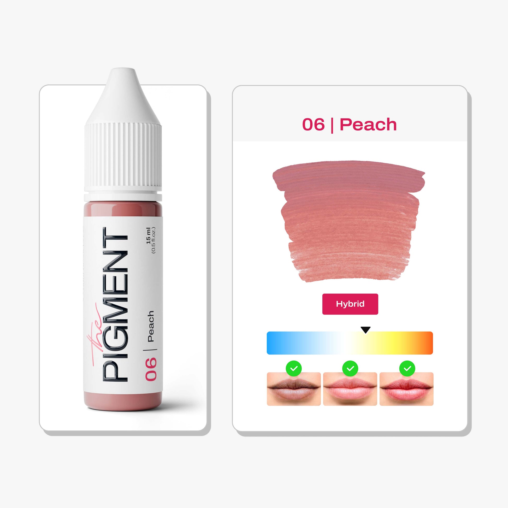 The Pigment - 06 Peach 15ml – professional permanent makeup & beauty product