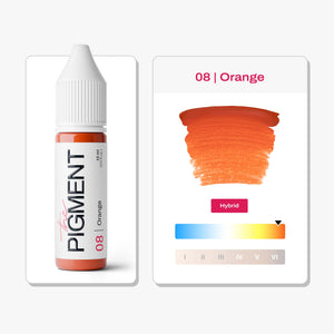 The Pigment - 08 Orange - 15ml – professional permanent makeup & beauty product