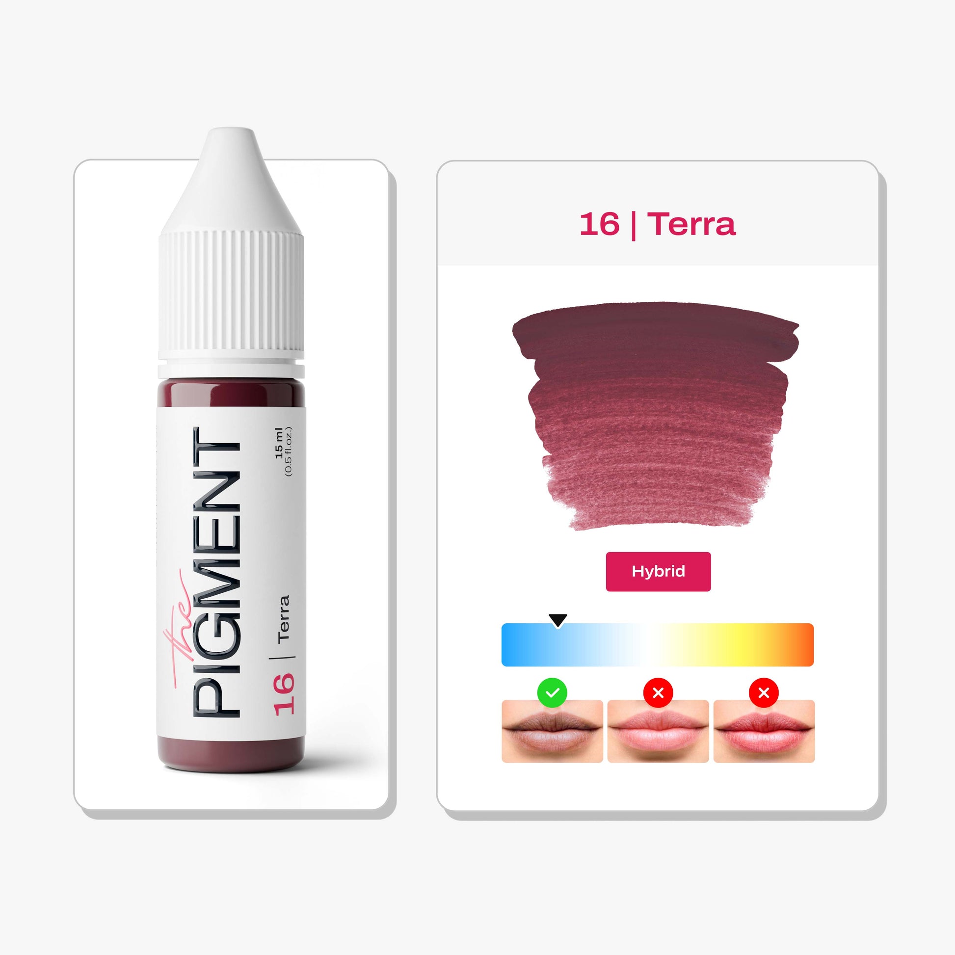 The Pigment - 16 Terra - 15ml – professional permanent makeup & beauty product