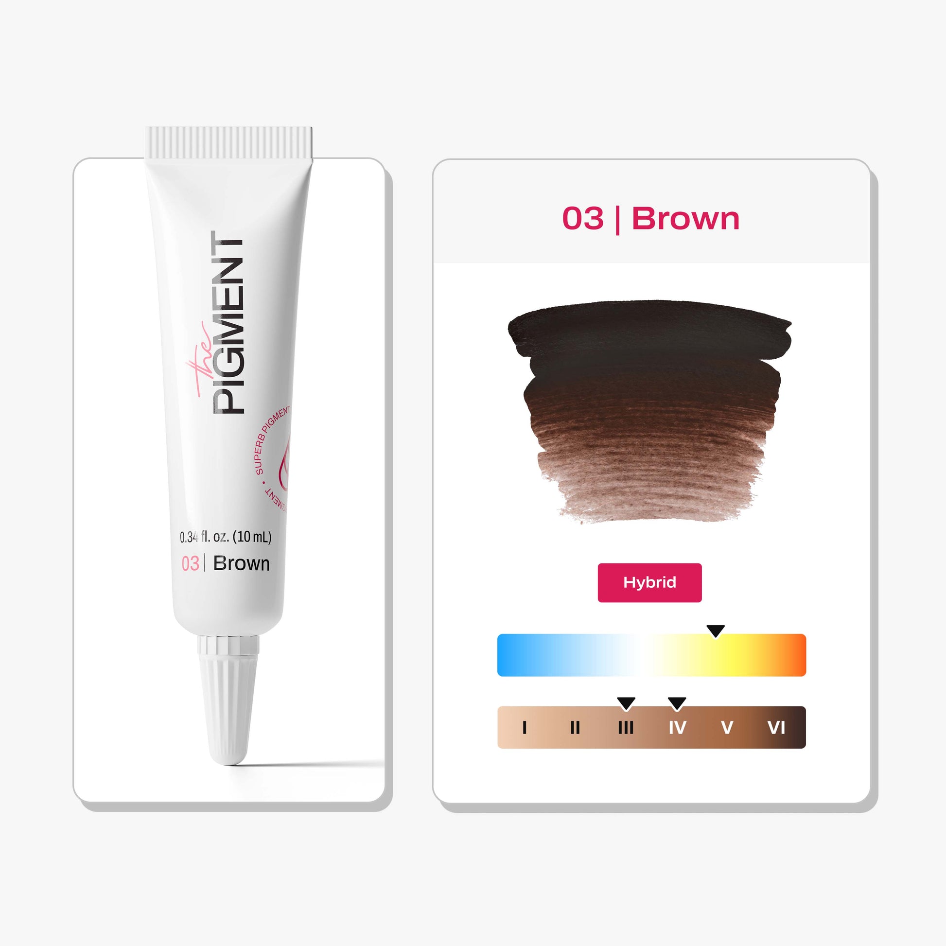 The Pigment - Microblading Brown 3 (10ml) – professional permanent makeup & beauty product