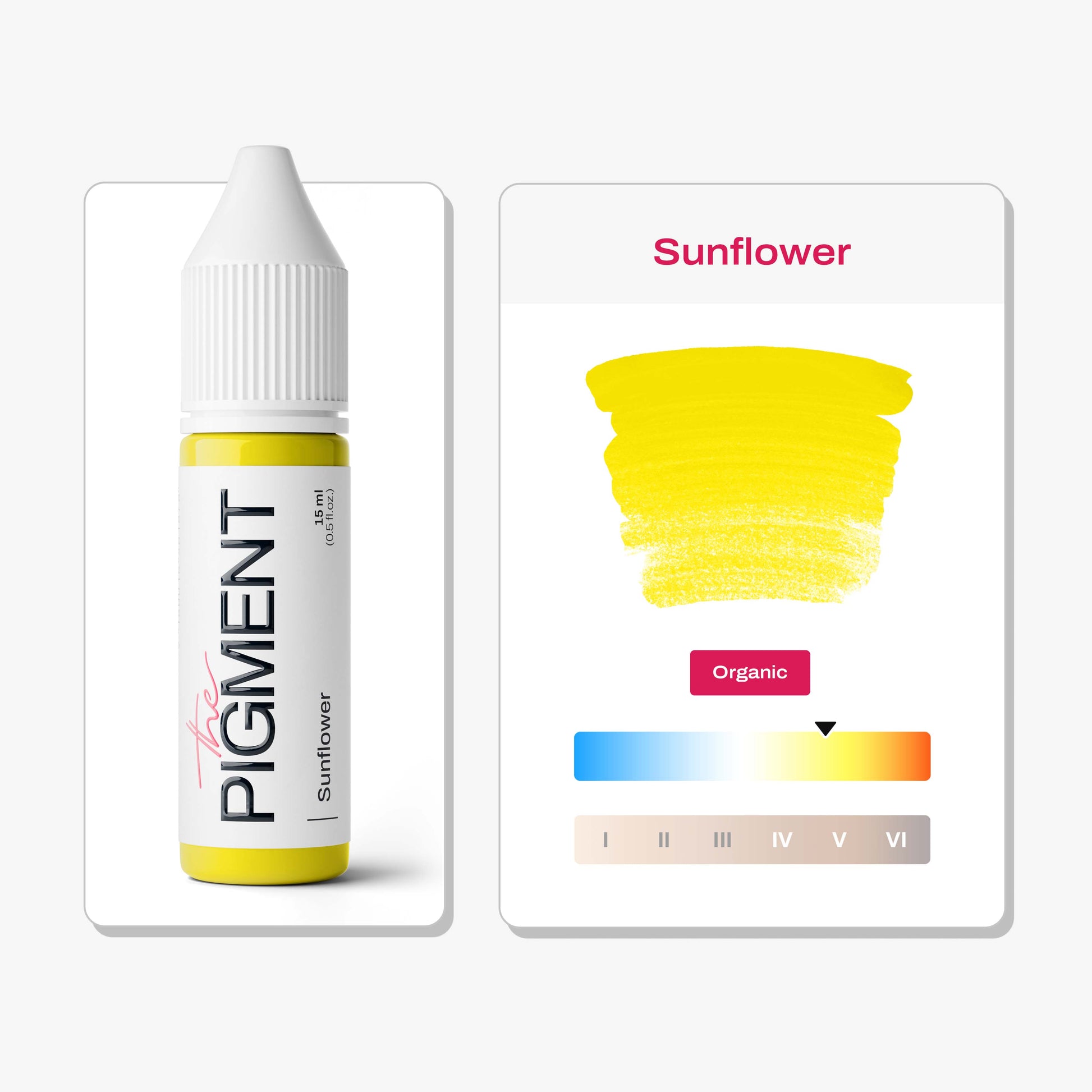 The Pigment - Modifier Sunflower 15ml – professional permanent makeup & beauty product