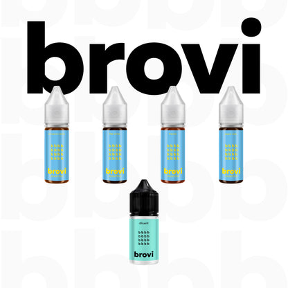 Brovi Essentials 15ml Pigment Set – professional permanent makeup & beauty product