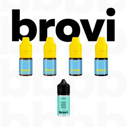 Brovi Essentials 5ml Pigment Set – professional permanent makeup & beauty product