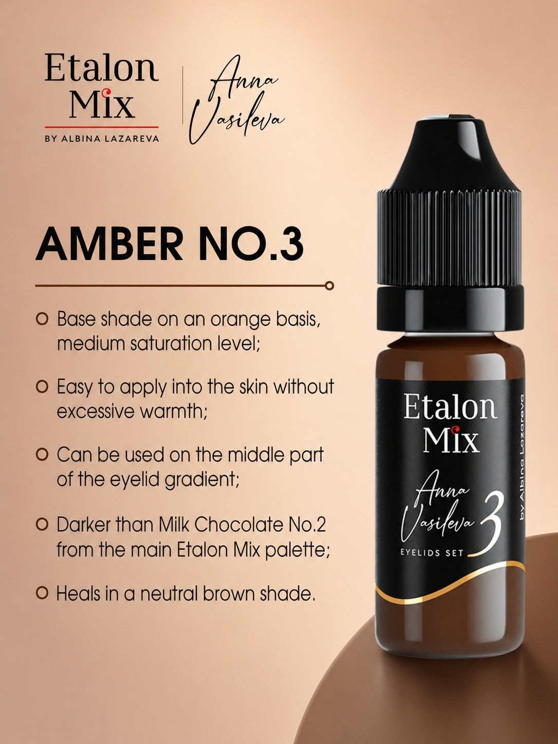 EtalonMix - Shadowliner Set by Anna Vasileva 4 x 10ml – professional permanent makeup & beauty product
