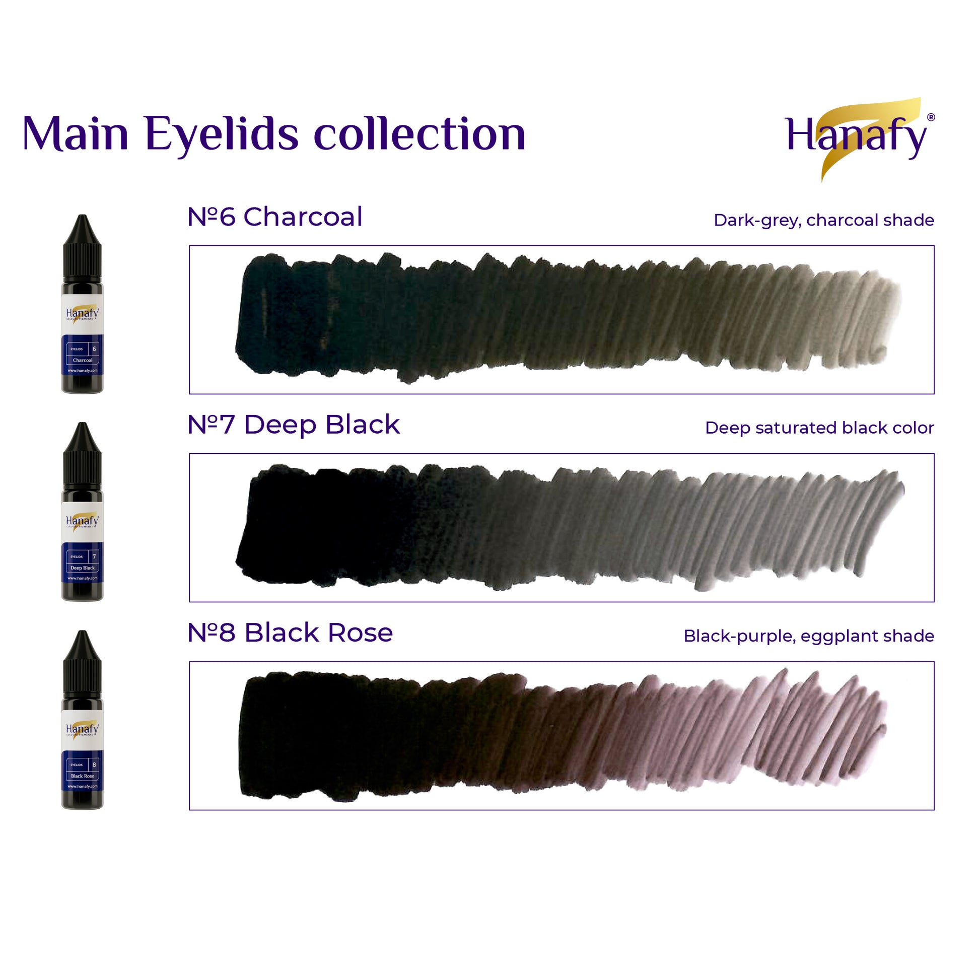 Hanafy Charcoal N6 – professional permanent makeup & beauty product
