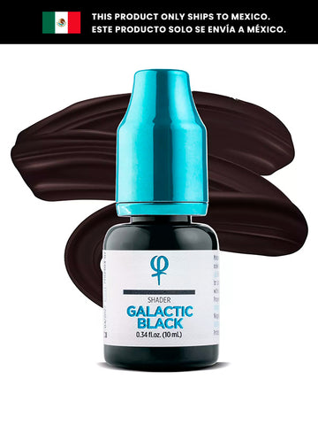 Pigmento Galactic Black PMU Mix Shader 10ml (MEX)