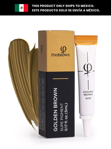 PhiBrows Goldenbrown SUPE Pigment 5ml - 1pc (MEX)