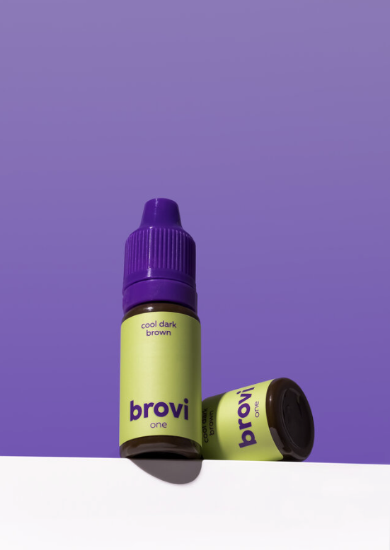 Brovi ONE Inorganic Cool Dark Brown Pigment – professional permanent makeup & beauty product