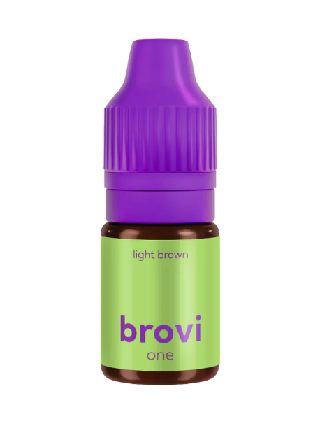 Brovi ONE Inorganic Light Brown Pigment 5ml – professional permanent makeup & beauty product