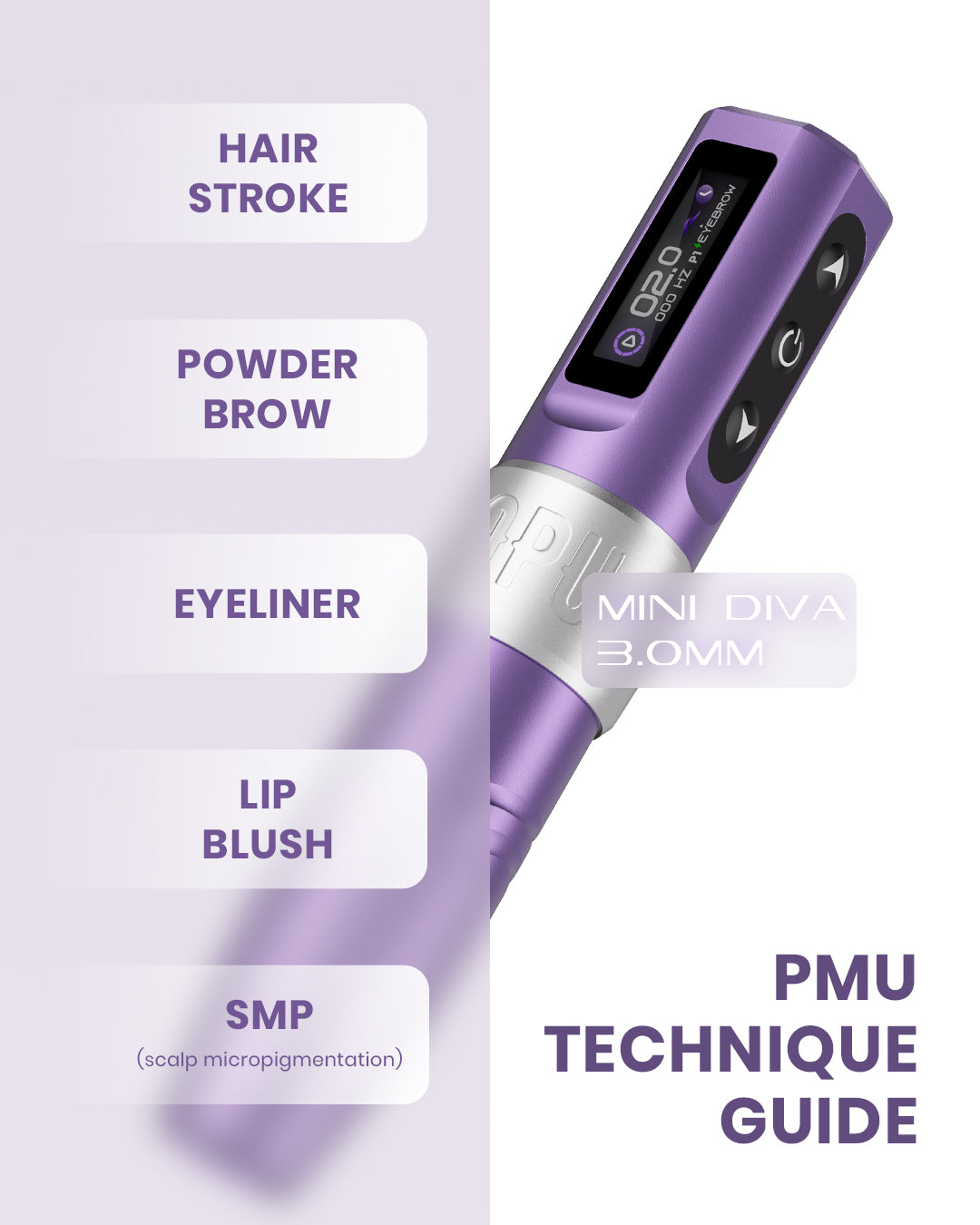 POPU MINI DIVA Wireless Pen Machine Stroke 3.0