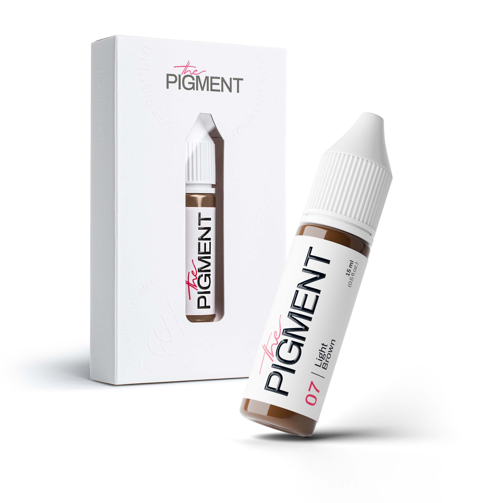 The Pigment - 07 Light Brown – 15ml – professional permanent makeup & beauty product