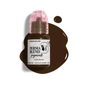 Perma Blend Warm Brown 1/2oz – professional permanent makeup & beauty product