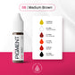 The Pigment - 06 Medium Brown – 15ml – professional permanent makeup & beauty product