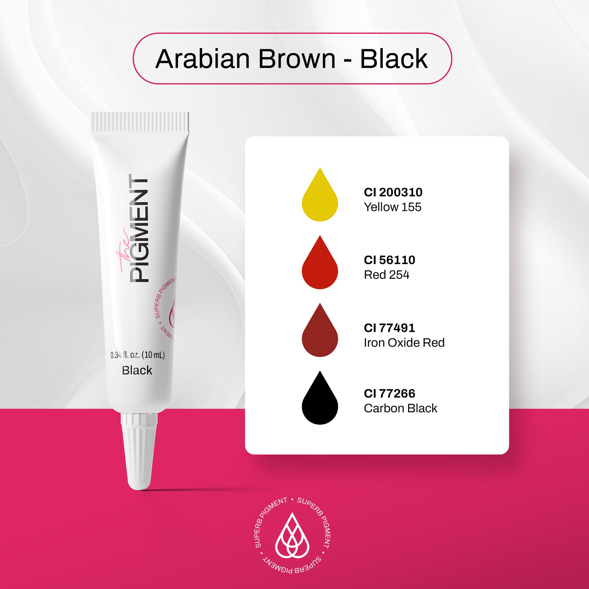 The Pigment - Microblading Arabian Brown (10ml) – professional permanent makeup & beauty product