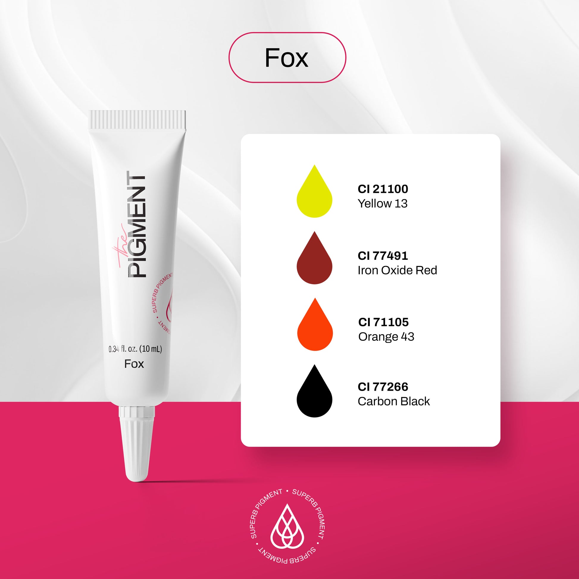 The Pigment - Microblading Fox (10ml) – professional permanent makeup & beauty product