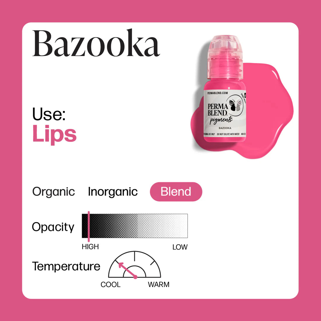 Perma Blend Sultry Lip Bazooka 1/2oz – professional permanent makeup & beauty product