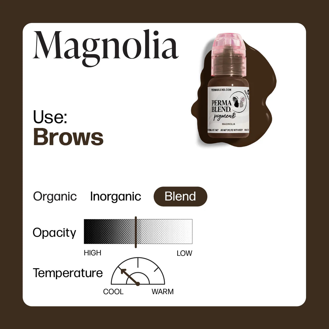 Perma Blend Magnolia 1/2oz – professional permanent makeup & beauty product