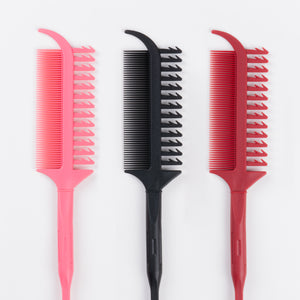 Professional Balayage Comb | Pink, Black, and Red – professional permanent makeup & beauty product