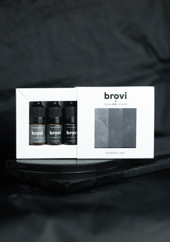 Brovi & Olga Goldfarb RichBtch Set – professional permanent makeup & beauty product