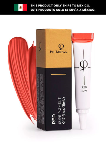 Pigmento PhiBrows Red SUPE 5ml - 1pz (MEX)