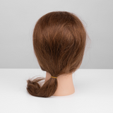 Practice Mannequin with Base - 16 Inches | 100% Human Hair