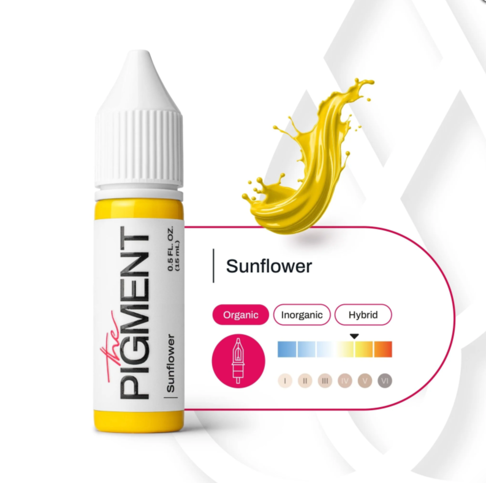 The Pigment - Modifier Sunflower 15ml – professional permanent makeup & beauty product