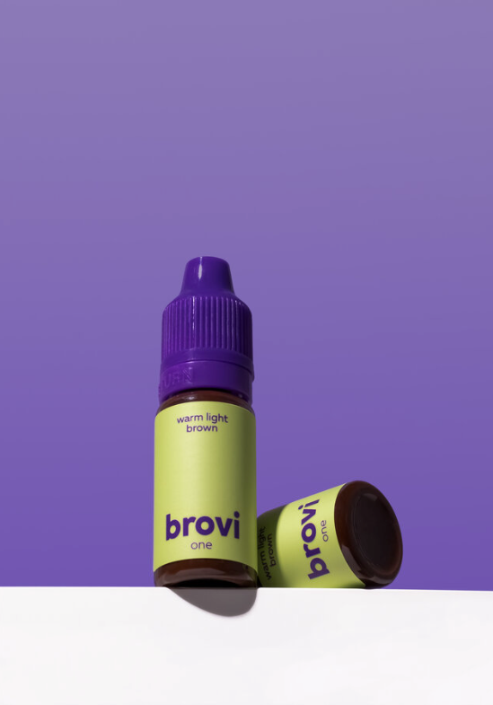 Brovi ONE Inorganic Warm Light Brown Pigment – professional permanent makeup & beauty product