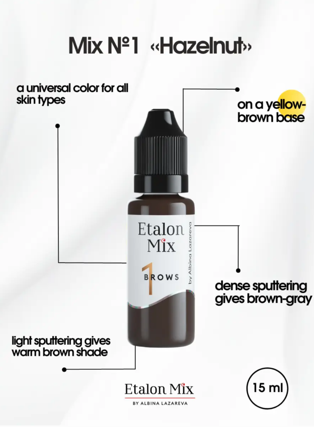 EtalonMix - Magic Trio Set Professional PMU Pigment Collection – professional permanent makeup & beauty product