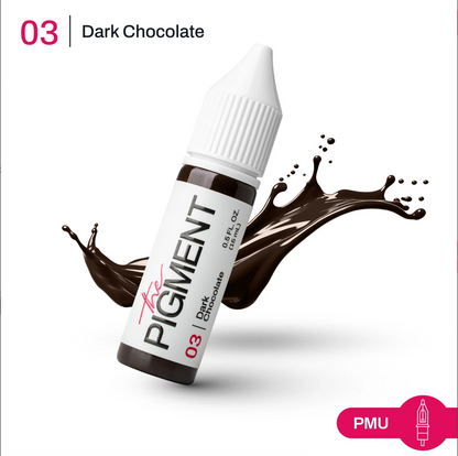 The Pigment - 03 Dark Chocolate – 15ml – professional permanent makeup & beauty product