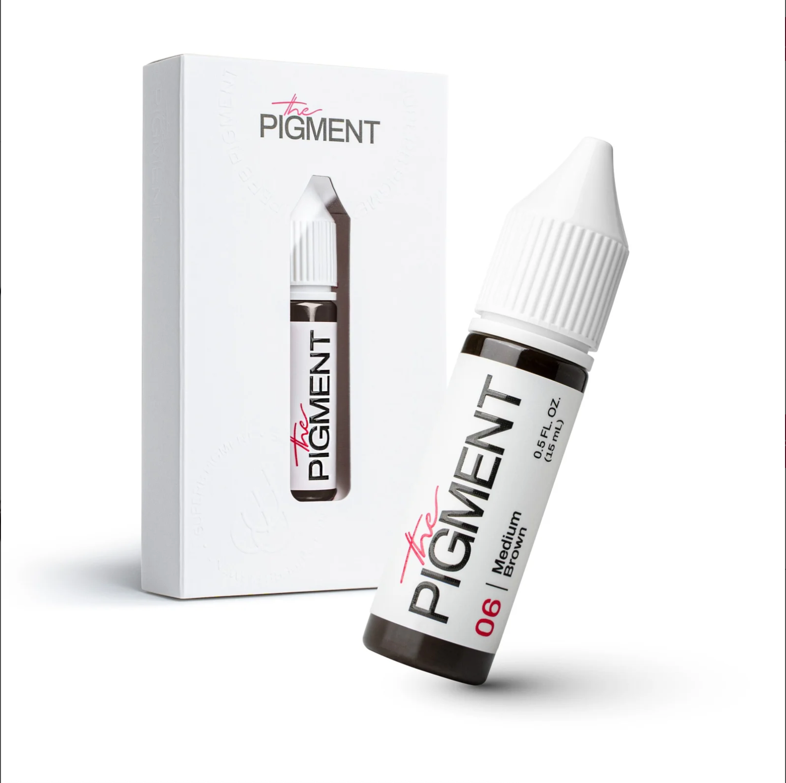 The Pigment - 06 Medium Brown – 15ml – professional permanent makeup & beauty product