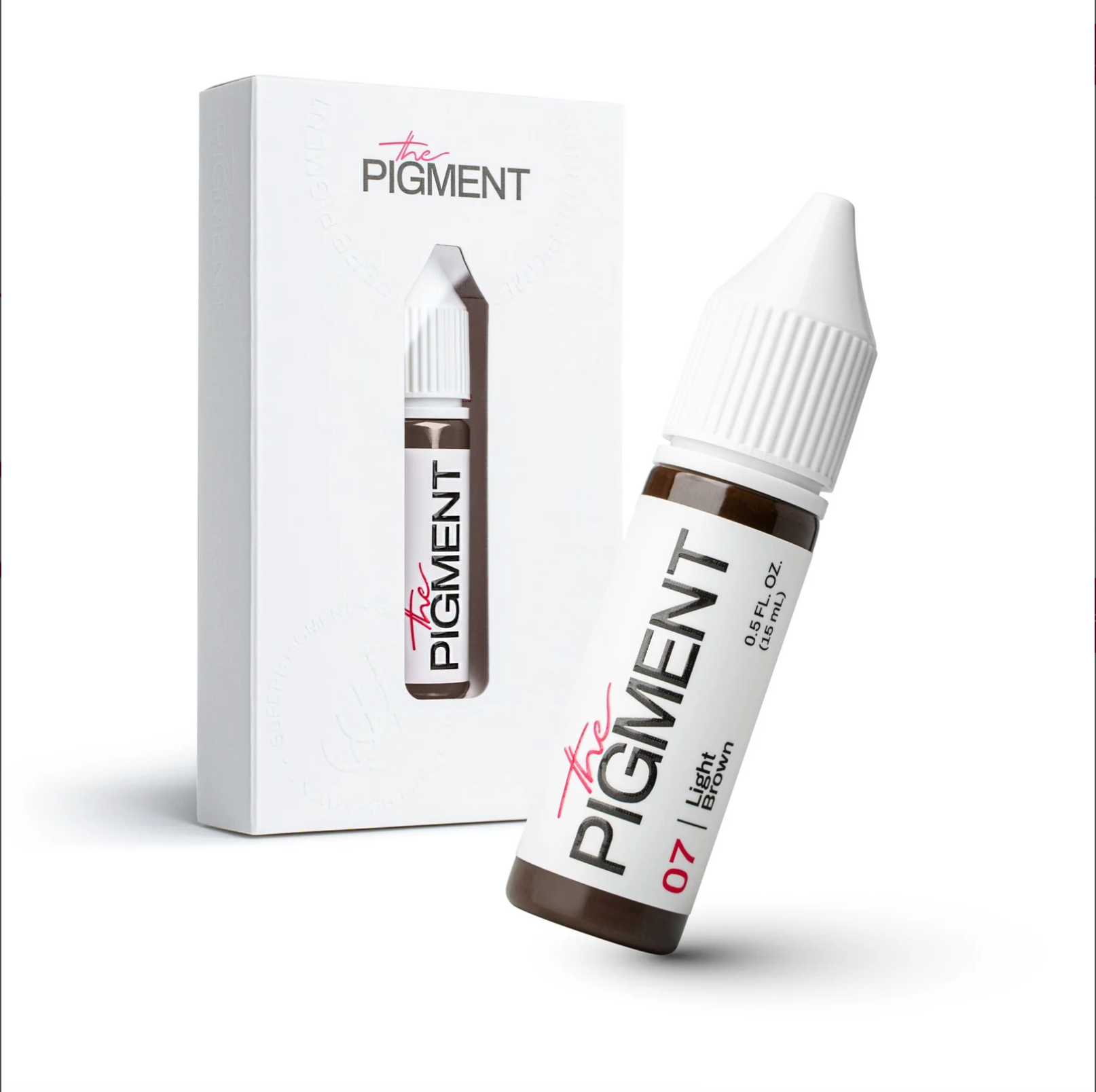 The Pigment - 07 Light Brown – 15ml – professional permanent makeup & beauty product