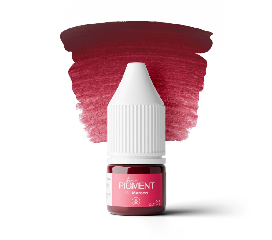 The Pigment - 15 Maroon - 15ml 5ml – professional permanent makeup & beauty product