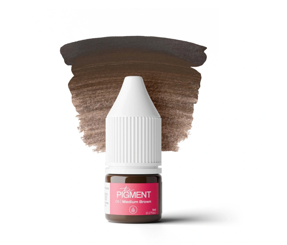 The Pigment - 06 Medium Brown – 15ml 5ml – professional permanent makeup & beauty product