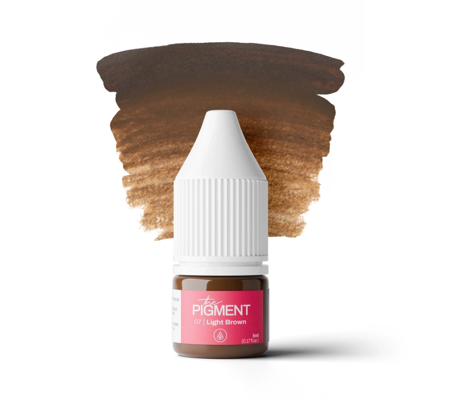 The Pigment - 07 Light Brown – 15ml 5ml – professional permanent makeup & beauty product