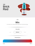 Brick Red PMU Mix Shader Pigment 10ml