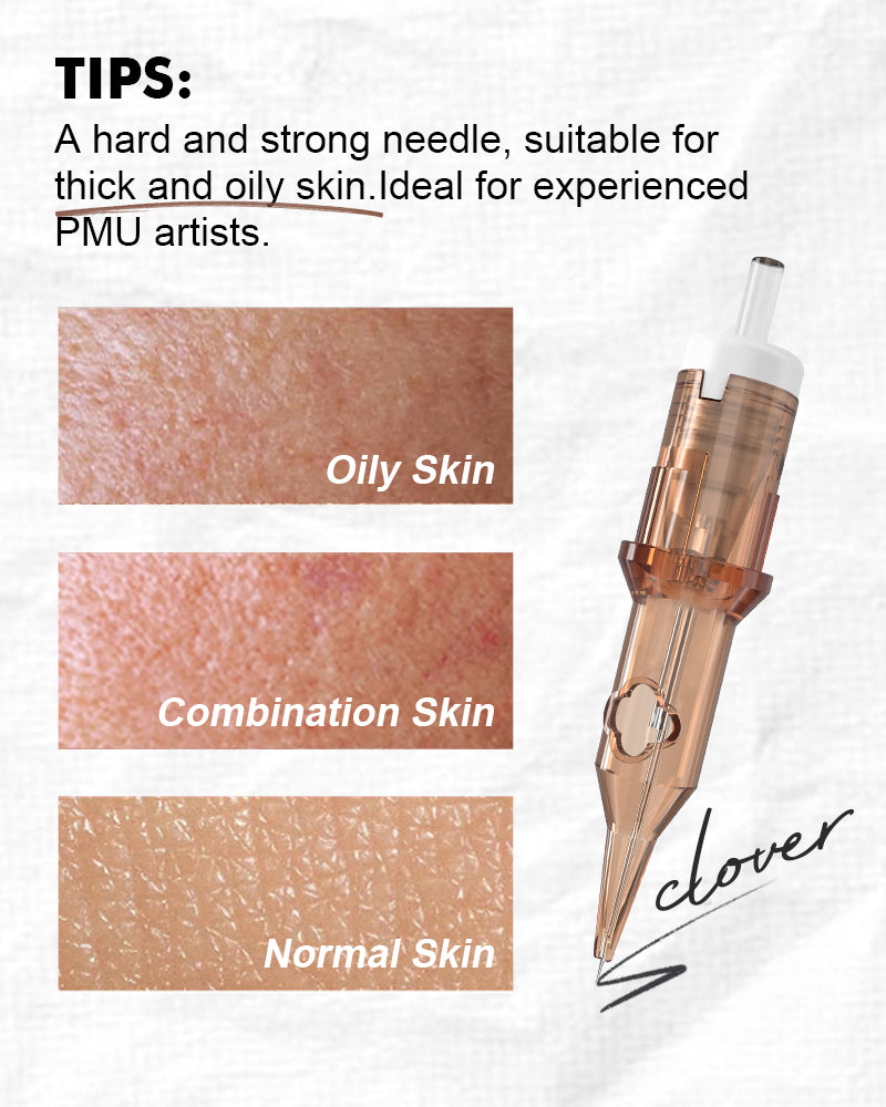 POPU Clover Cartridge Needles 20pcs – professional permanent makeup & beauty product