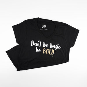Brows Essentials "Be Bold" T-Shirt V-neck – professional permanent makeup & beauty product