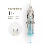 PMU Cartridges 0.30 1R, 7mm taper (EN02B) 20 pcs (Universal Cartridges) – professional permanent makeup & beauty product