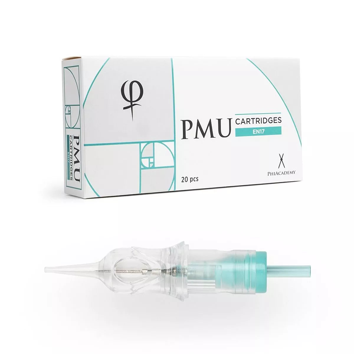 PMU Cartridges 0.20 1R, 3.5mm taper (EN17) 20 pcs (Universal Cartridges ) – professional permanent makeup & beauty product