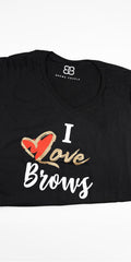 Brows Essentials "I Love Brows" T-Shirt