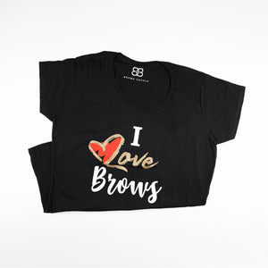 Brows Essentials "I Love Brows" T-Shirt – professional permanent makeup & beauty product
